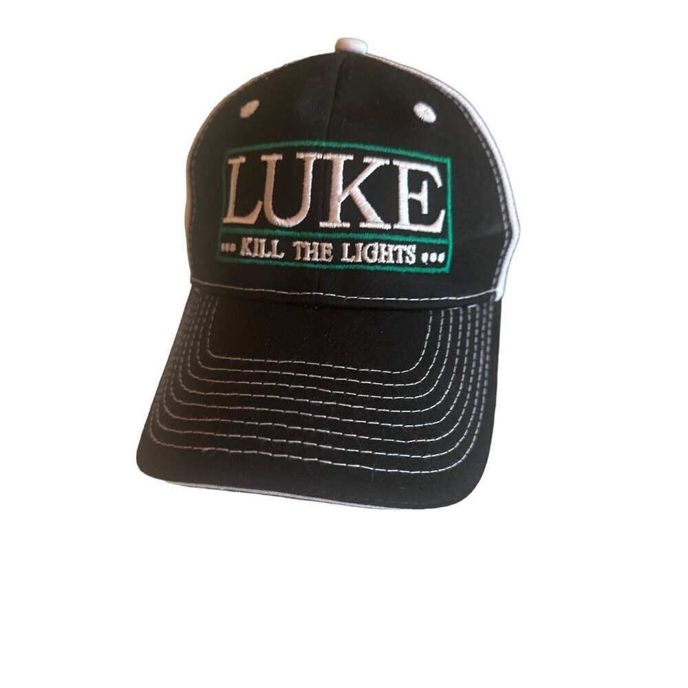 Luke Bryan Black Kill the Lights Meshback Hat Cap Adjustable